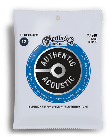 MARTIN 80/20 BRONZE BLUEGRASS MEDIUM LIGHT 12-56