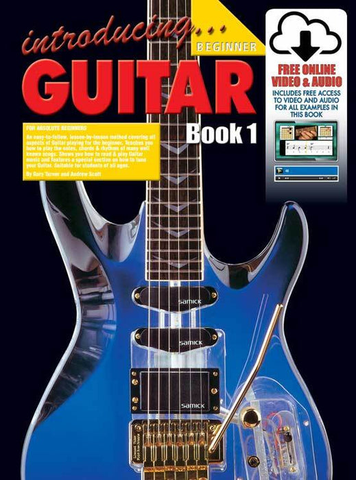 72611 INTRO GUITAR BK 1 ONLINE MEDIA
