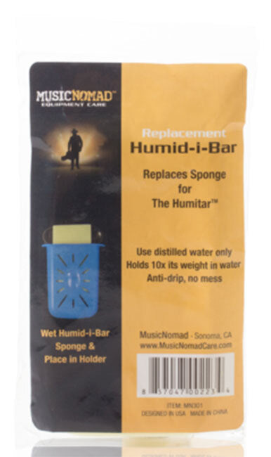 Music Nomad Replacement Humid-i-Bar Sponge for the Humitar Humidifier