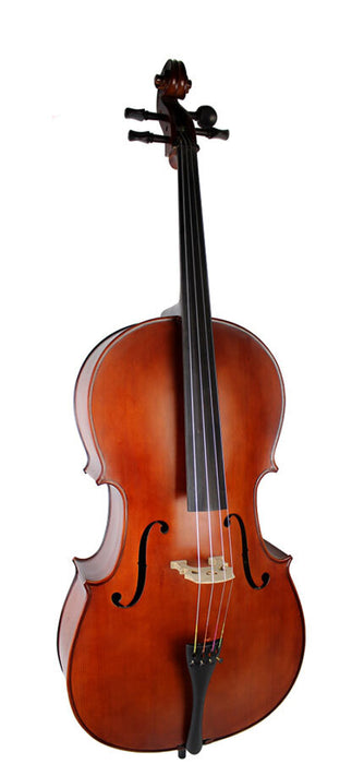 Ernst Keller CB300E Series 1/2 Size Cello Outfit in Matte