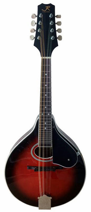 J.Reynolds A-Style Mandolin in Red Burst Gloss Finish Oval Soundhole