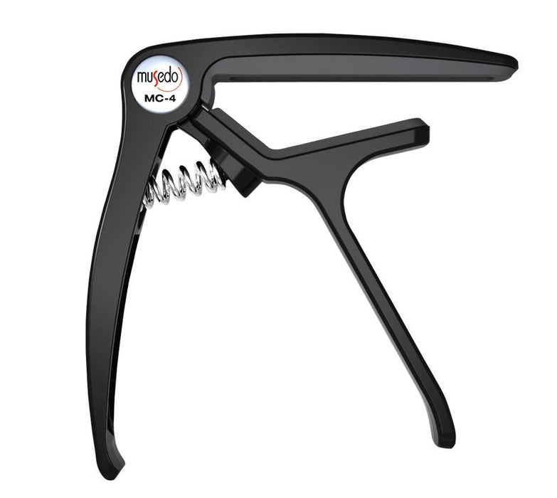 Musedo MC-4 Classical Guitar Capo in Black Finish Fast and easy to operate