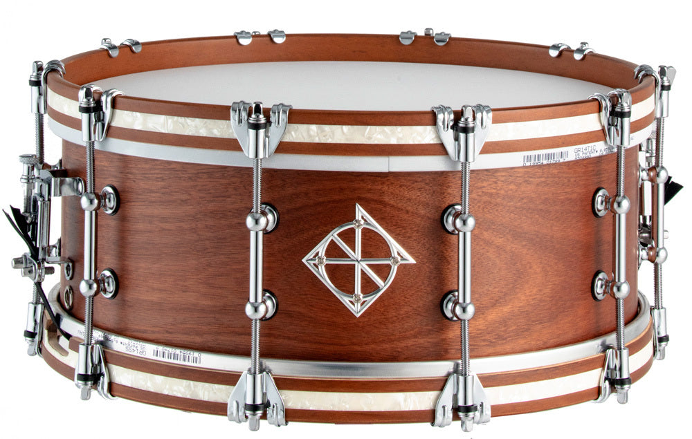 Dixon Artisan Series Australian Rose Gum Snare Drum in Satin Natural - 14 x 5.5