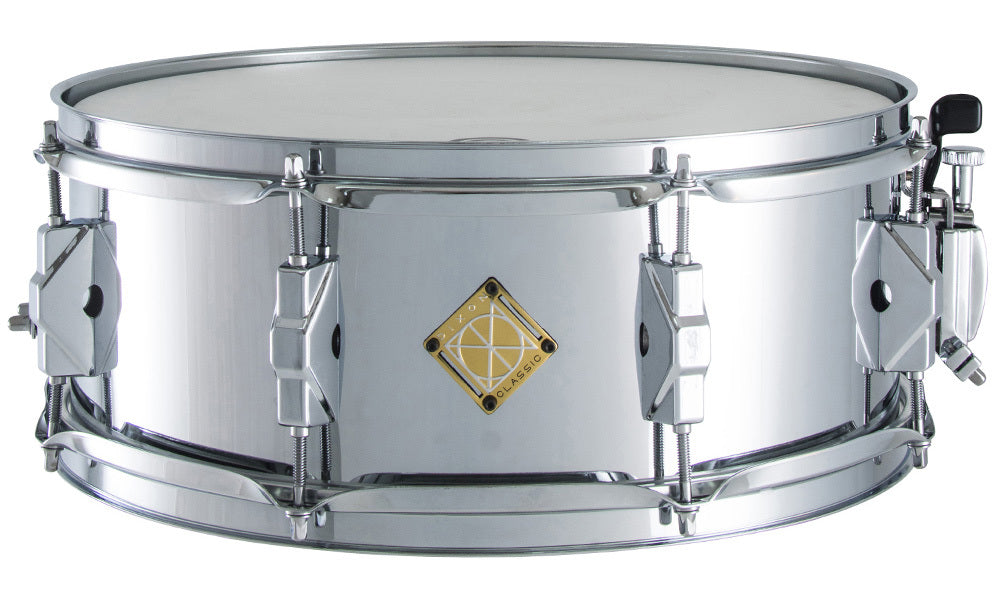 Dixon Classic Series Steel Snare Drum in Chrome - 14 x 5.5