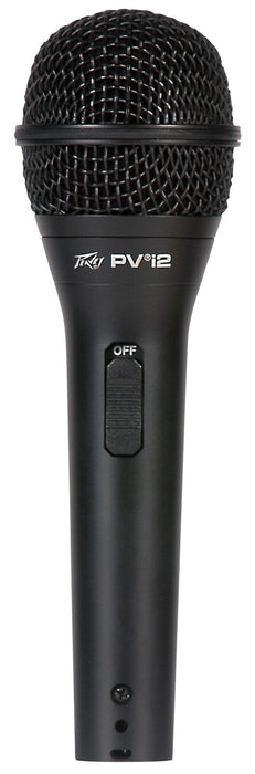 Peavey PVi2 Dynamic Cardioid Microphone in Black with XLR-XLR Cable