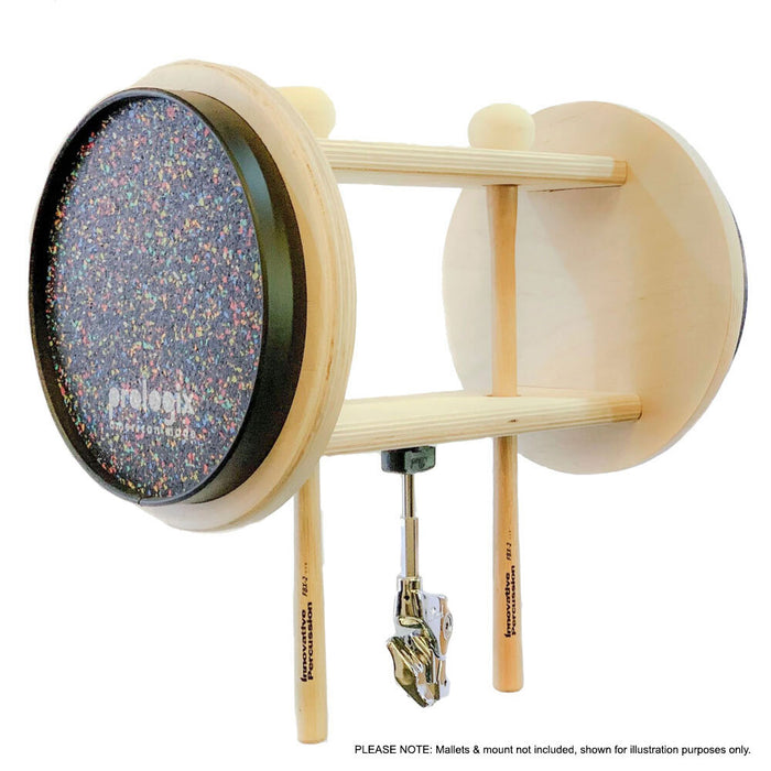 Pro Logix Marching Series Vortex Bass Drum Practice Pad Unit