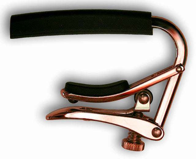 Shubb C3 "Royale" 12-String Guitar Capo in Rose Gold