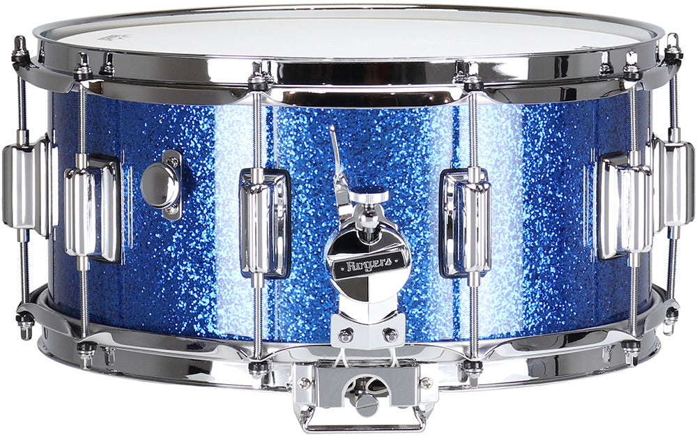 Rogers Dyna-Sonic Custom Series Snare Drum in Blue Sparkle Lacquer - 14 x 6.5