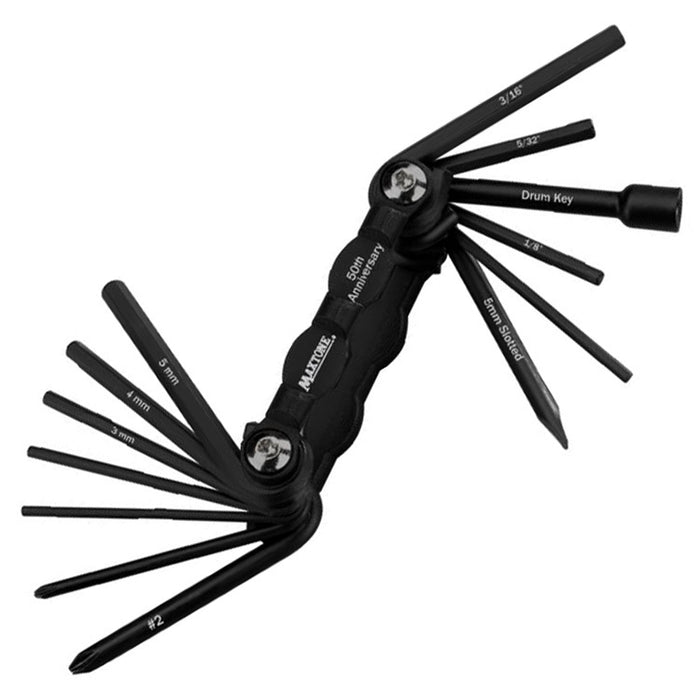 Maxtone 13 in 1 Drummers Pocket Multi Tool - Pk1 Thirteen Tools in One