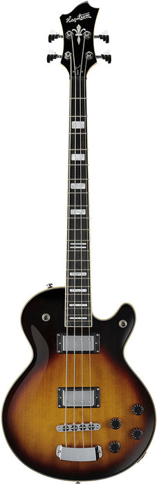 Hagstrom Swede Bass Guitar in Tobacco Sunburst Gloss w/ Case