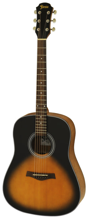 FIESTA DREADNOUGHT STEEL STRING GTR TOB. SBURST