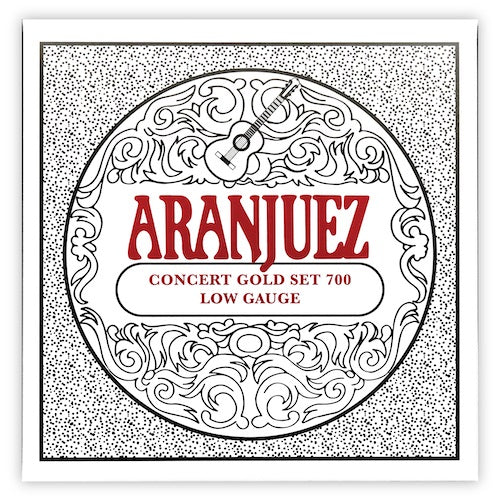 Aranjuez Concert Gold 700 Low Tension Classical Guitar String Set