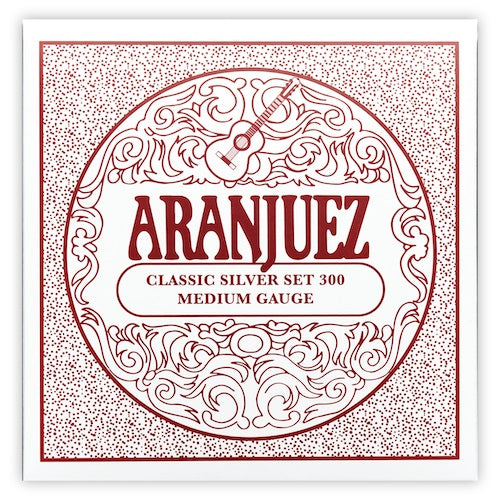 Aranjuez Classic Silver 300 Medium Tension Classical Guitar String Set