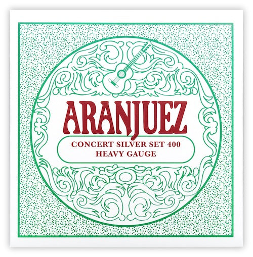 Aranjuez Classic Silver 400 High Tension Classical Guitar String Set