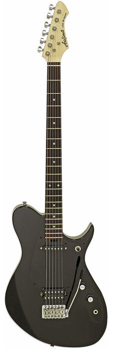Aria Pro II J-B'Tone Baritone Electric Guitar in Black Gloss
