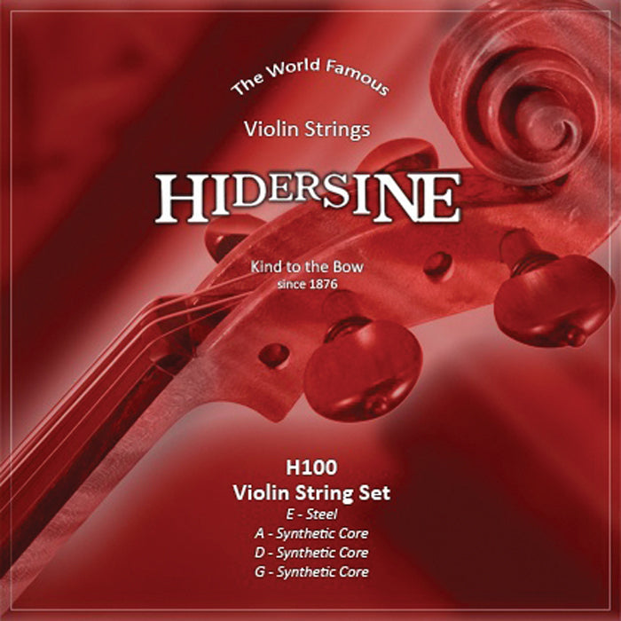 Hidersine H100C Violin String Set - 1/2