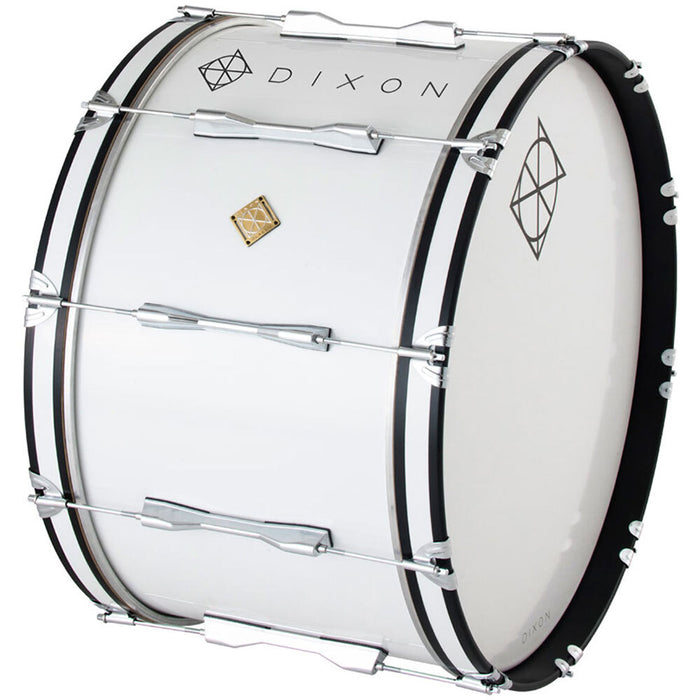 DIXON MARCHING BASS DRUM 20X14 WHITE