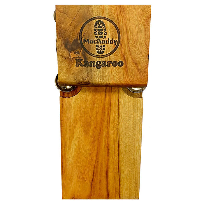 Macdaddy MDKA2 "Kangaroo" Stomp Box in Natural Finish V2