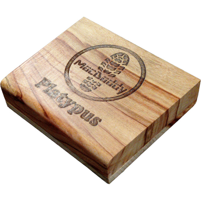 Macdaddy MDP2 "Platypus" Compact Stomp Box in Natural Finish V2