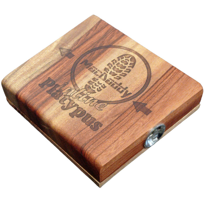 Macdaddy MDP2I Inline "Platypus" Compact Stomp Box in Natural Finish V2