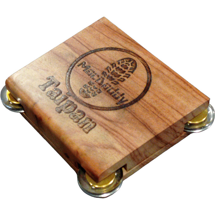 Macdaddy MDT2 "Taipan" Compact Stomp Box in Natural Finish V2