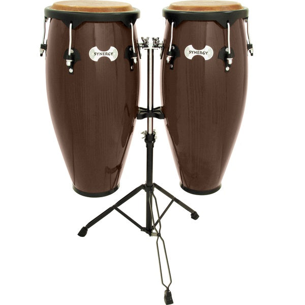 TOCA SYNERGY 10/11" CONGAS TOBACCO BROWN