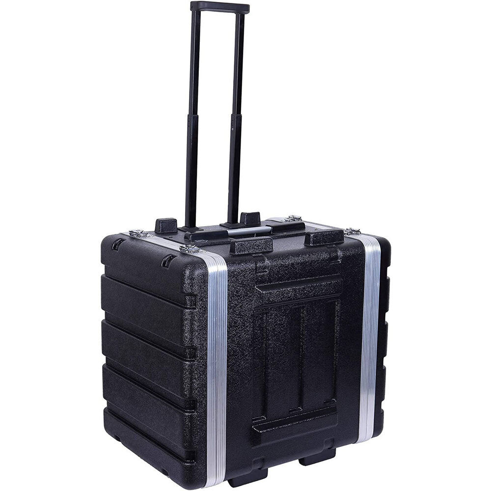 Torque ABS 8-Unit Rack Case with Wheels in Black -17 inch Depth — Music ...