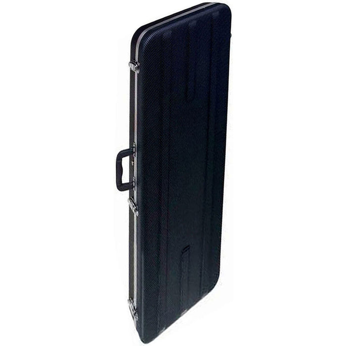 Torque Deluxe ABS Rectangular Electric Bass Guitar Case in Light Grey