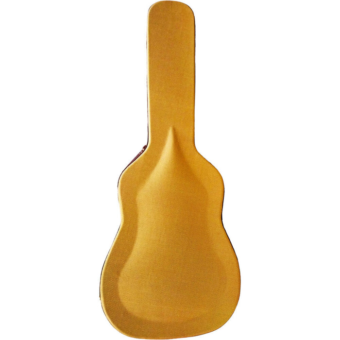 Torque Wooden Archtop Classical Guitar Case in Tweed
