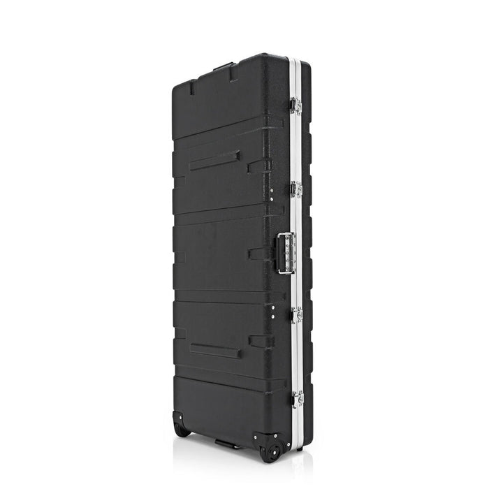 Torque 76-Key ABS Keyboard Case with Wheels in Black Finish