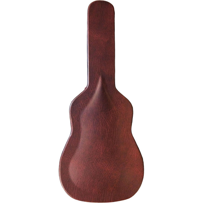 Torque Wooden Archtop 6/12-String Acoustic Guitar Case in Brown