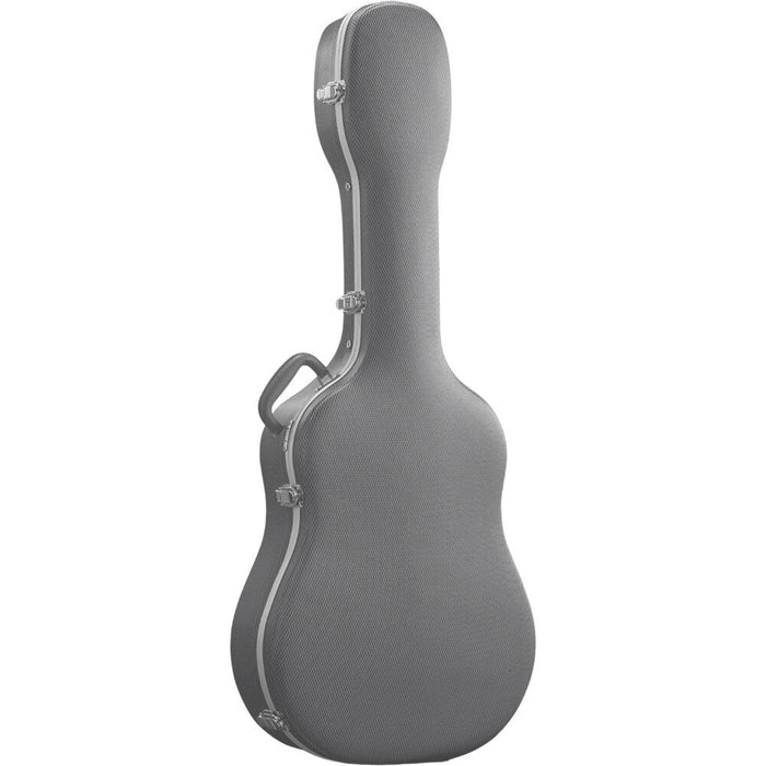 Torque Deluxe ABS Dreadnought Acoustic Guitar Case in Silver X