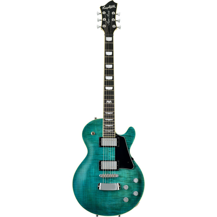 Hagstrom New Generation Super Swede Guitar in Fall Sky Gloss w/ Case