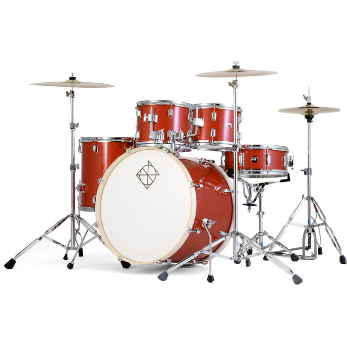 Dixon Spark Standard Series 5-Pce Drum Kit in Champagne Sparkle