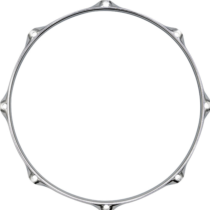 Dixon 14" Chrome Plated 2.3mm Snare Side Steel Hoop with 8 Ears (Pk-1)