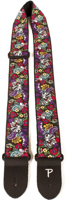 PERRIS 2" MARDI GRAS JACQUARD STRAP