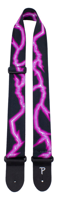PERRIS 2" RIBBED GLOWING PURPLE STRAP