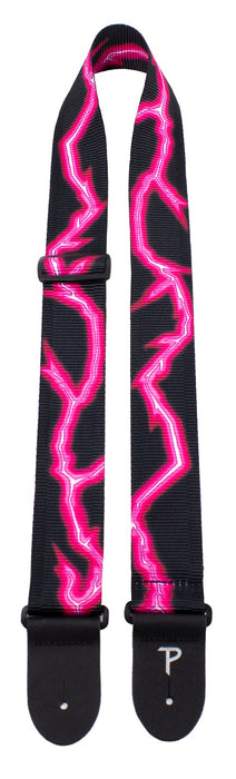 PERRIS 2" RIBBED NEON PINK STRAP