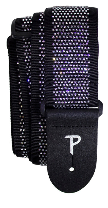 PERRIS 2" TUBULAR WEB RHINESTONE STRAP