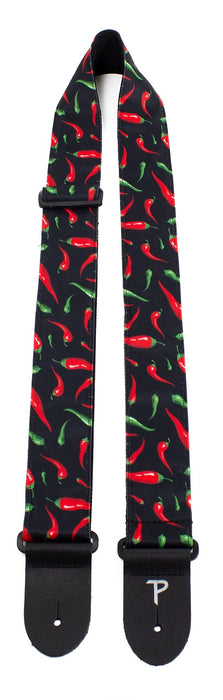 PERRIS 2" CHILLI PEPPER DESIGNER FABRIC STRAP