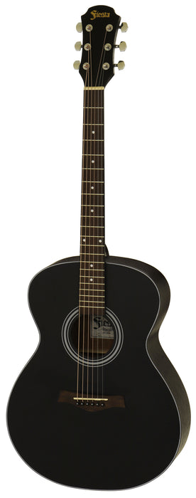 FIESTA FOLK STEEL STRING GTR BLACK