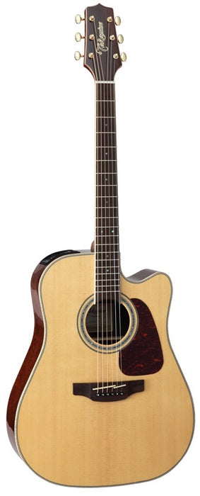 TAKAMINE AC/EL DREANOUGHT MADAGASCAR B/S SPRUCE TOP GUITAR W/ BAG