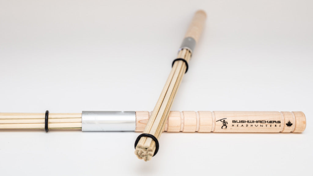 HEADHUNTERS BUSHWACKERS RODS - CANADIAN MAPLE HANDLE BAMBOO RODS
