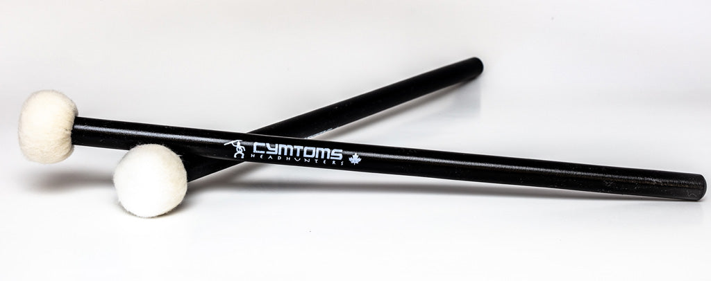 HEADHUNTERS CYM TOMS MALLETS W/ FELT ROUND TIP
