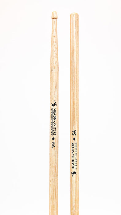 HEADHUNTERS 5A HICKORY CLASSIC NYLON TIP W/ EXTENDED LENGTH