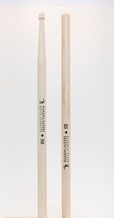 HEADHUNTERS 5A MAPLE CLASSIC MEDIUM TAPER W/ ACORN WOOD TIP