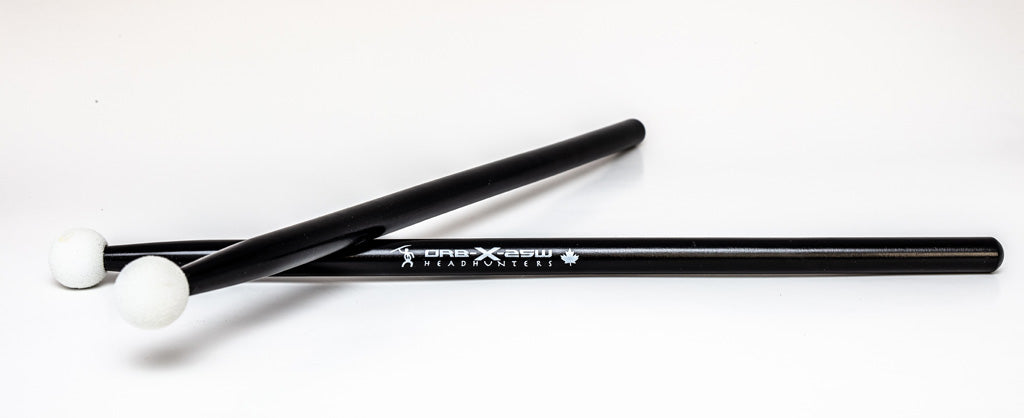 HEADHUNTERS ORB X 25W-25MM WHITE FELT MALLETS
