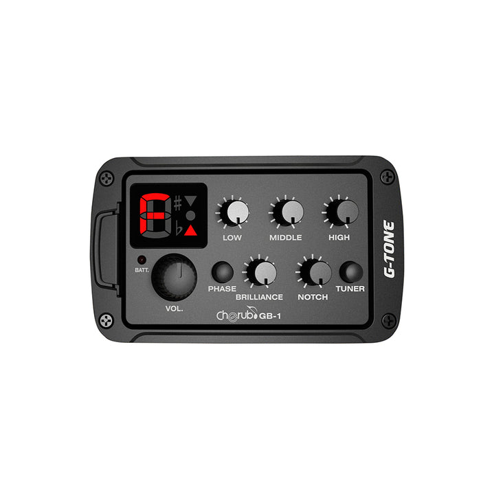 Cherub GB-1 Acoustic Guitar Preamp w/ EQ and Tuner