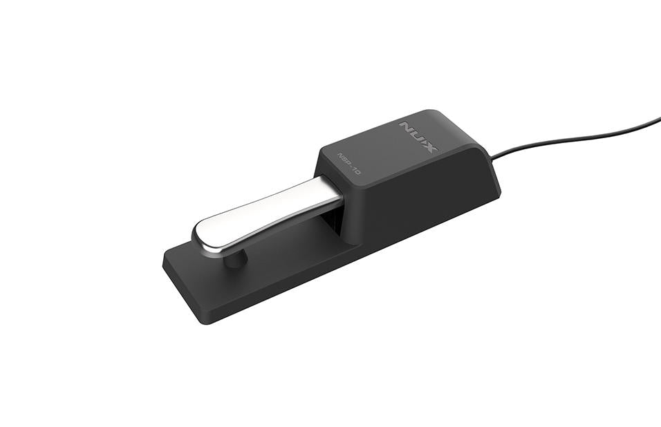NUX PIANO STYLE SUSTAIN PEDAL 6.35MM PLUG & 2MTR CABLE