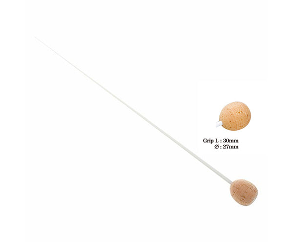 PICKBOY BATON-FIBREGLASS W/CORK HANDLE 380MM A